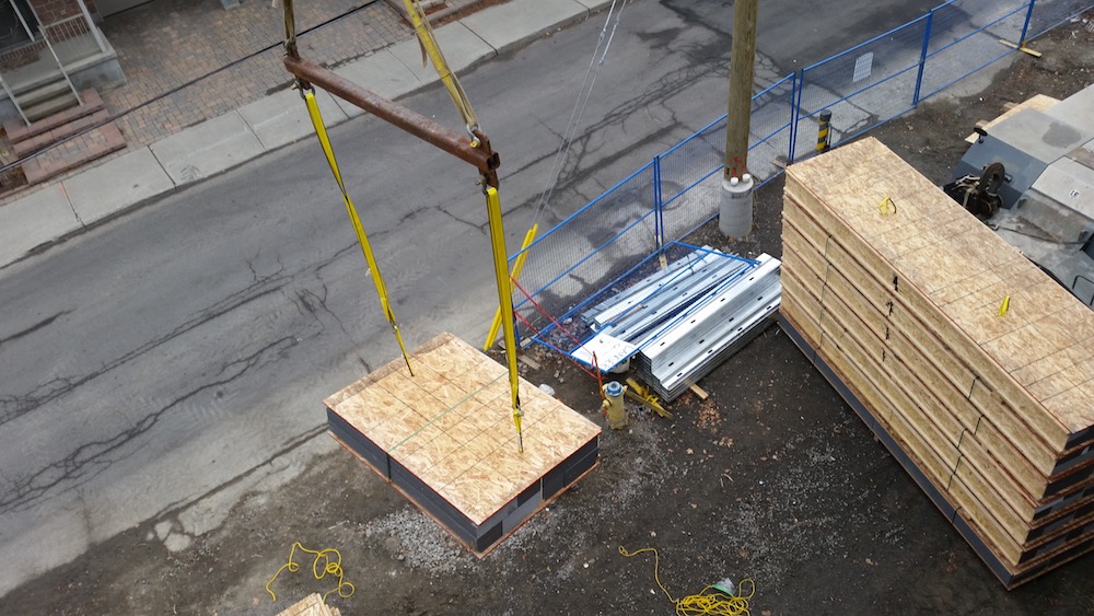 Panel Construction, Panel Lifting, SIP EPS Neopor